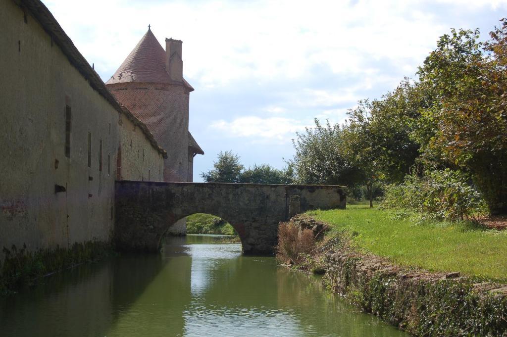 Chateau Du Riau Bed & Breakfast Villeneuve-sur-Allier Exterior photo